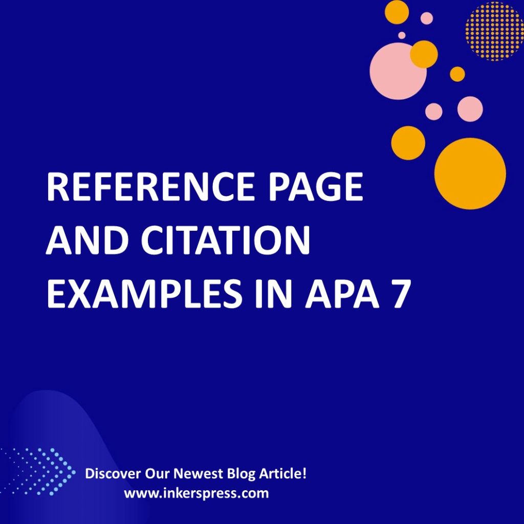 APA References Page Formatting and Example